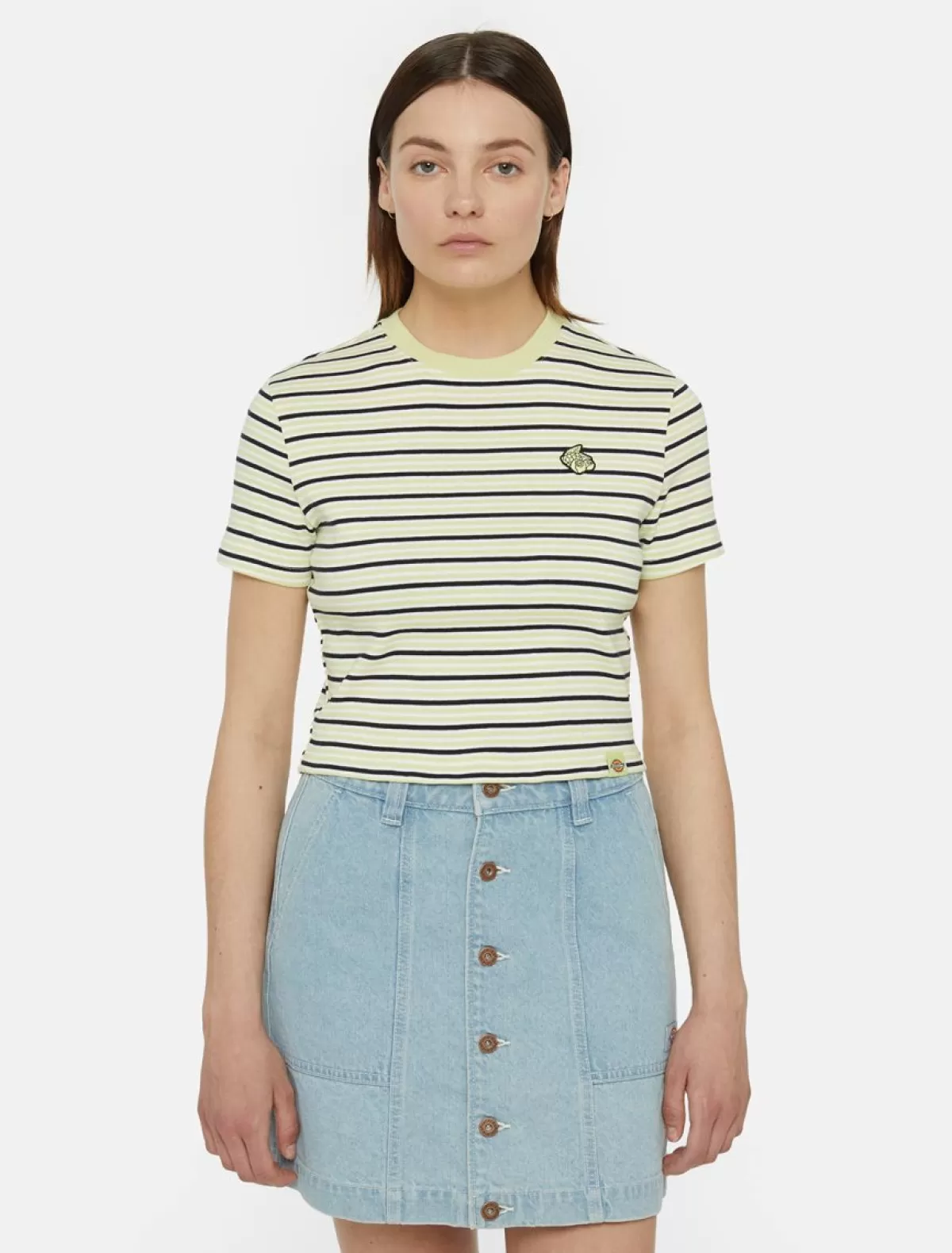 Sale Altoona Stripe Short Sleeve T-Shirt Women T-Shirts & Tops
