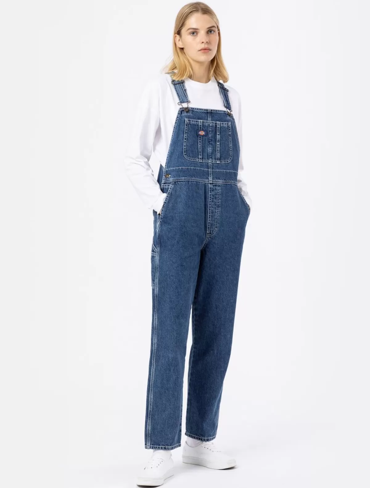 Hot Denim Classic Bib Women Bib Overalls | Denim