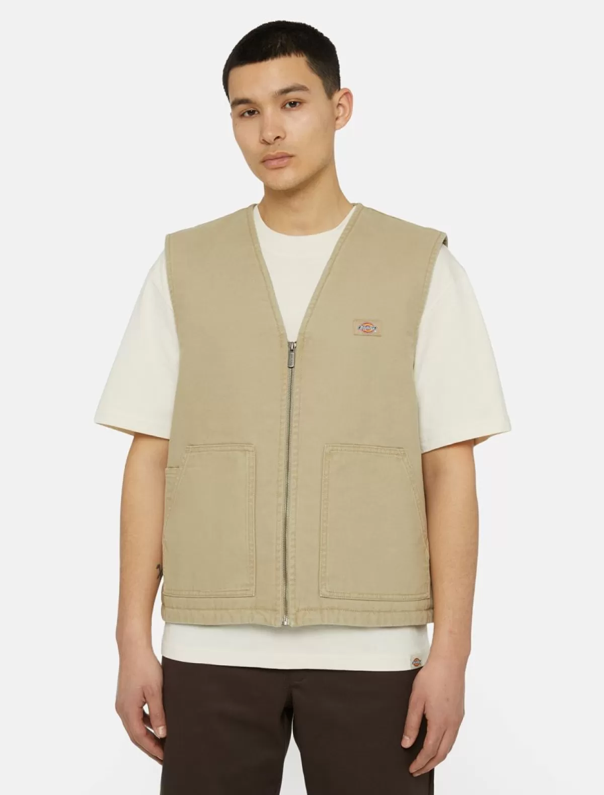 Fashion Duck Canvas Gilet Gillets & Vests | Jackets & Puffers