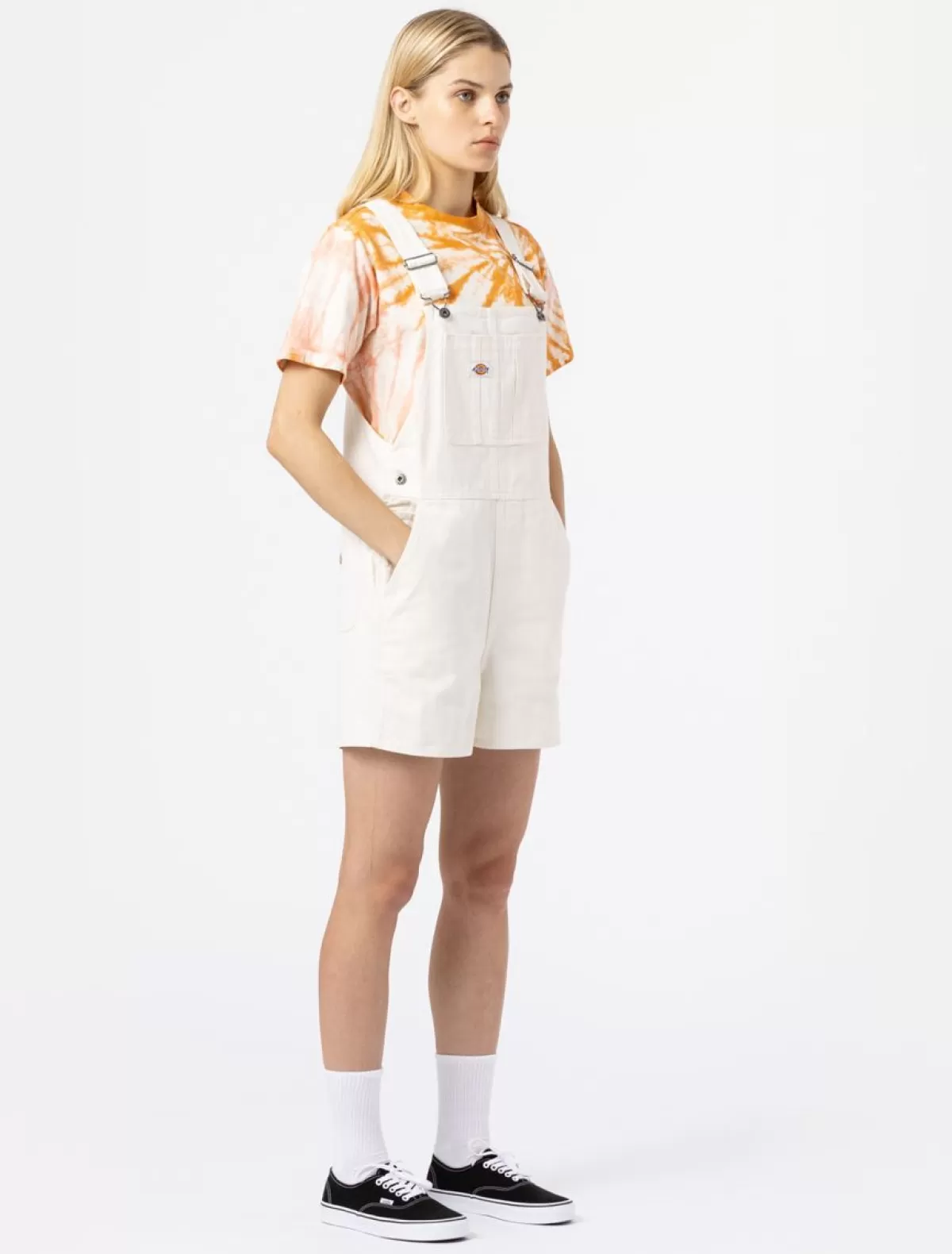 Shop Duck Canvas Short Bib Women Bib Overalls | Dungarees & Coveralls