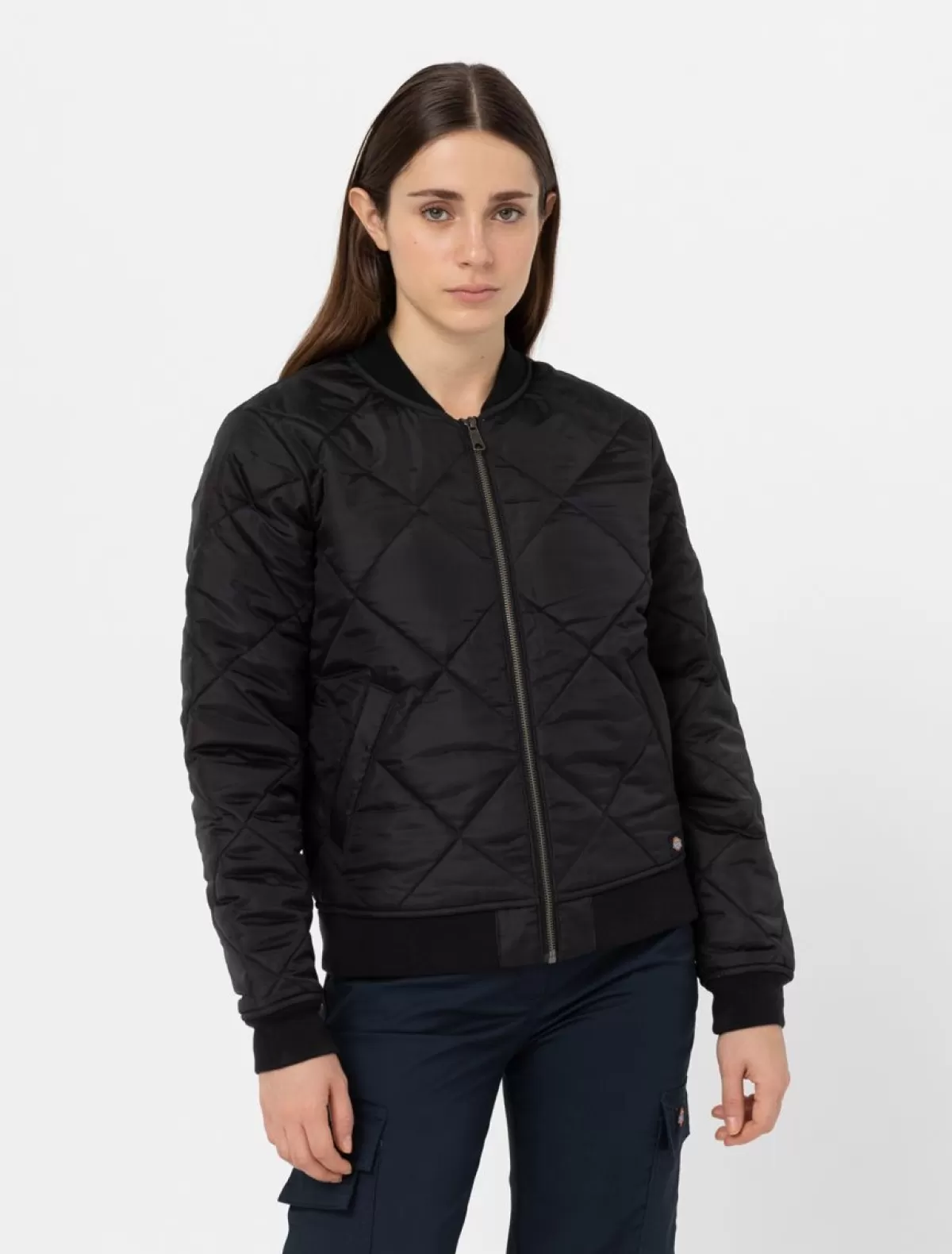 Online Quilted Bomber Jacket Women Work Jackets