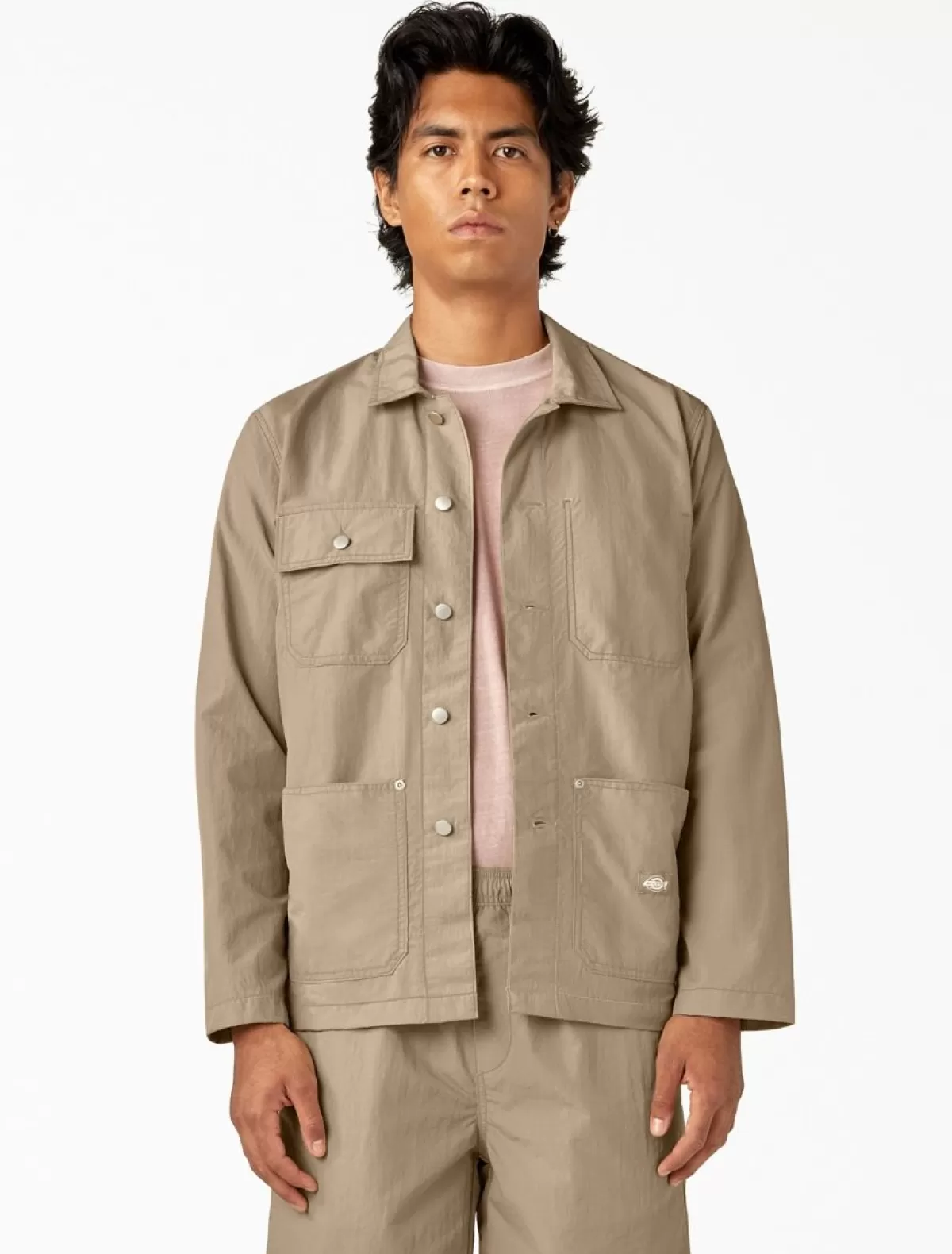 Flash Sale Textured Nylon Work Jacket Collabs & Collections | Jackets & Puffers