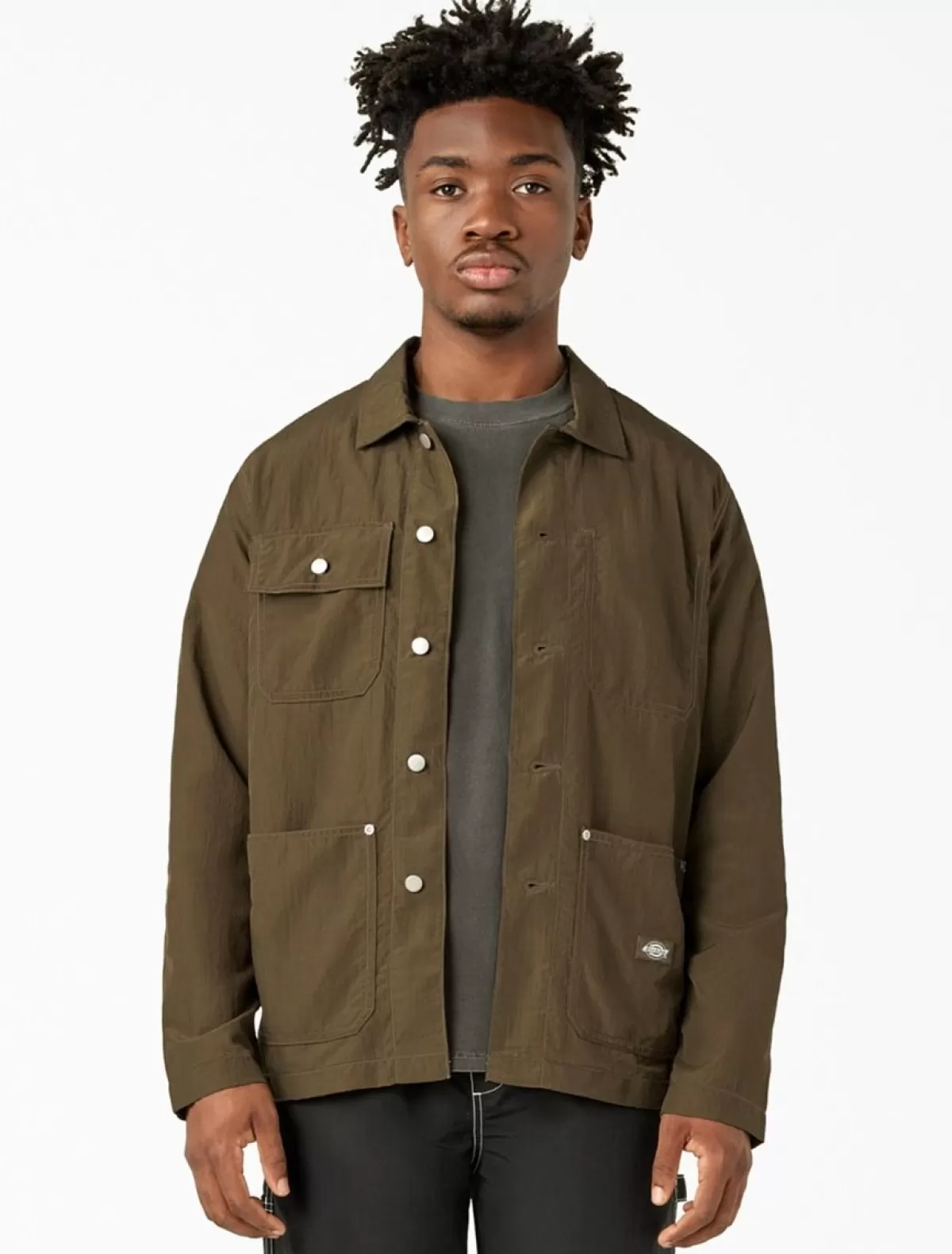 Flash Sale Textured Nylon Work Jacket Collabs & Collections | Jackets & Puffers